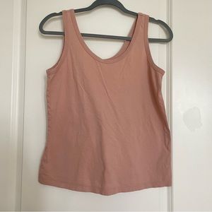 Organic Cotton Scoop Neck Tank Top
